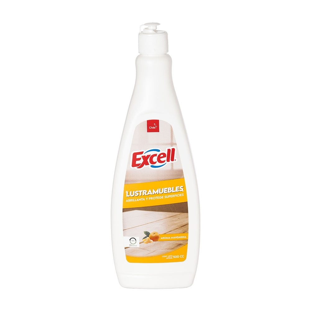 Lustramuebles mandarina 500cc Excell