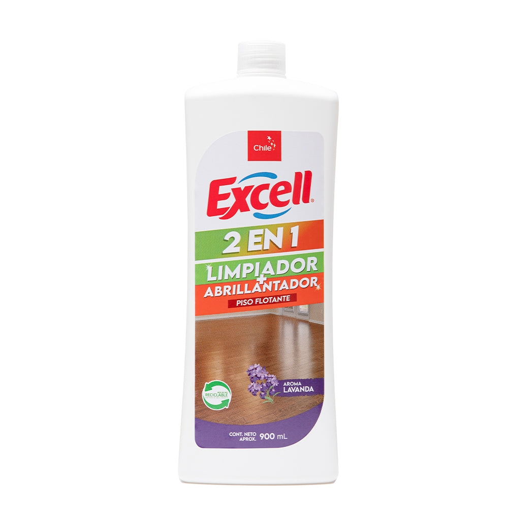 Limpiador + Abrillantador Lavanda 900cc 2 en 1 Excell