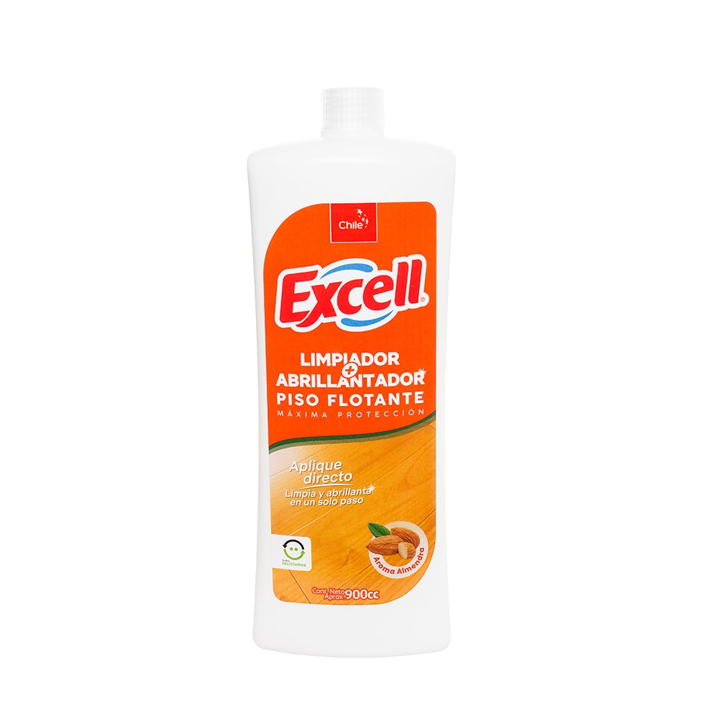 Limpiador + Abrillantador Almendr 900cc 2 en 1 Excell