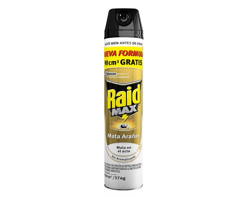 Insecticida Aerosol Mata Arañas 360cm³ Raid