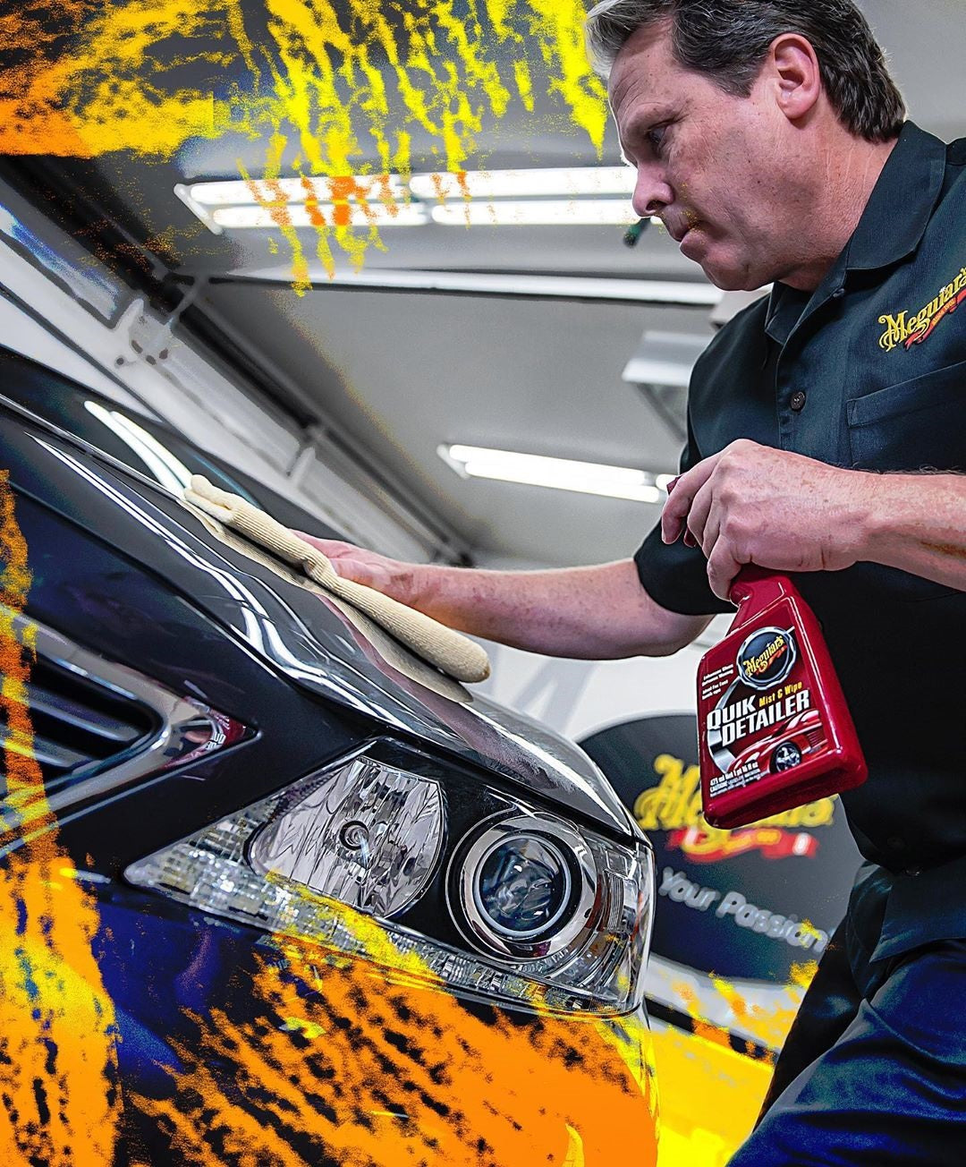 Limpiador De Auto Quik Detailer 473ml (A3316) Meguiar’s