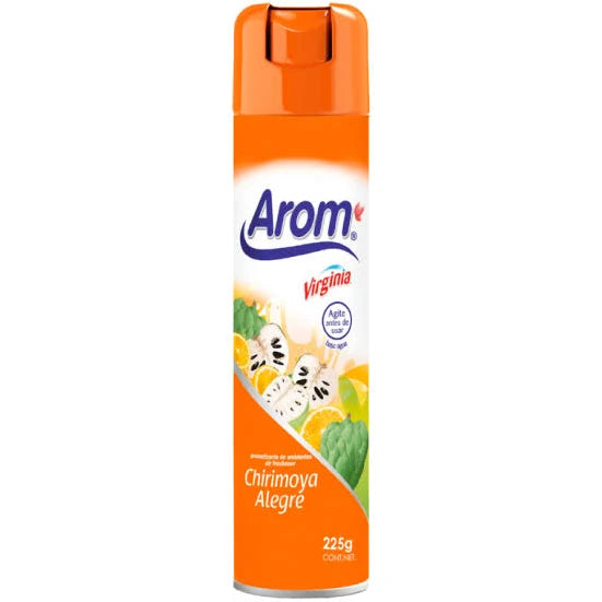 Aromatizante Ambiental Spray Chirimoya Alegre 225g Arom