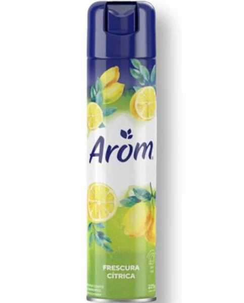 Aromatizante Ambiental Spray Frescura Cítrica 225g Arom