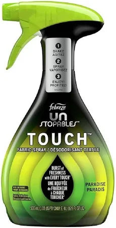 Aromatizante Ambiental Unstopables Telas Paradise 500ml Febreze