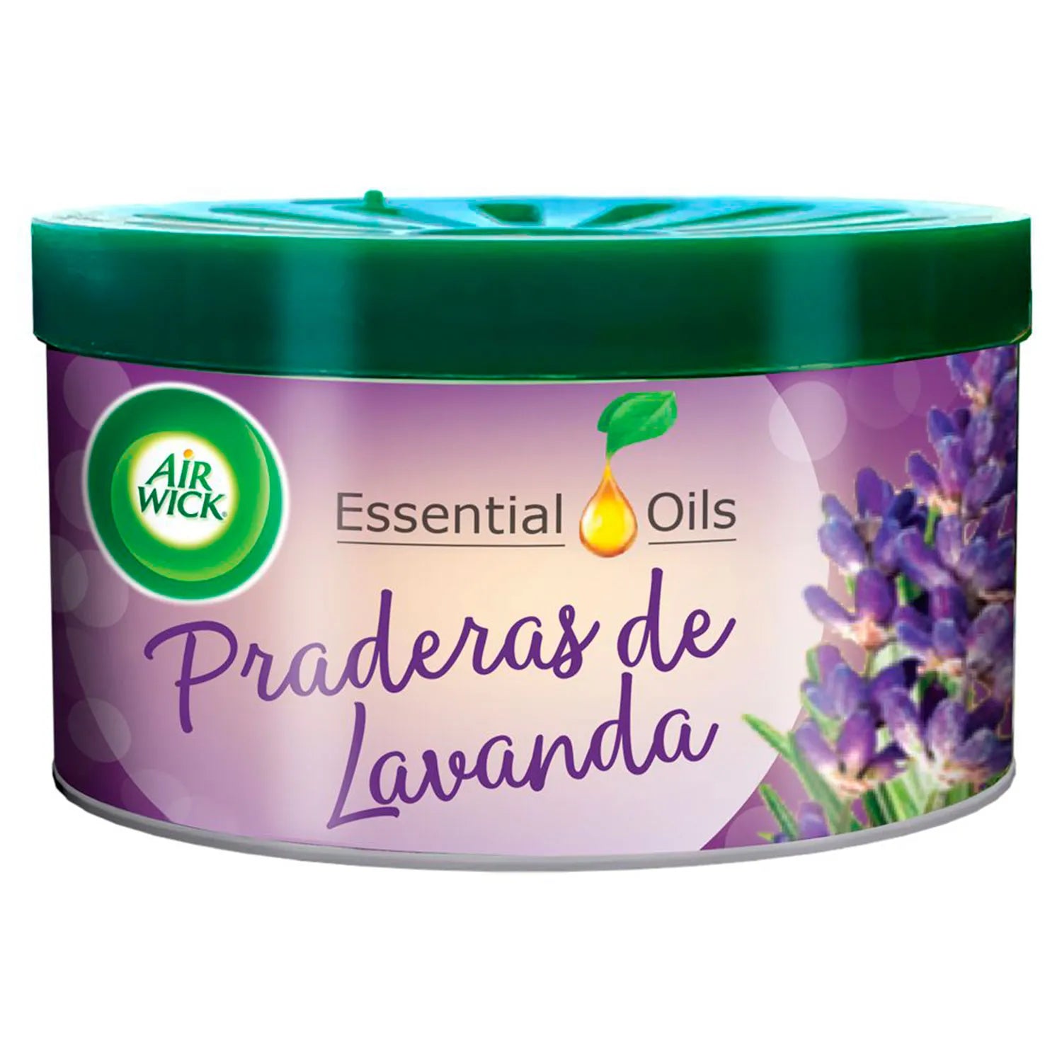 Aromatizante Para Autos Lata Praderas De Lavanda 1un 70g Air Wick