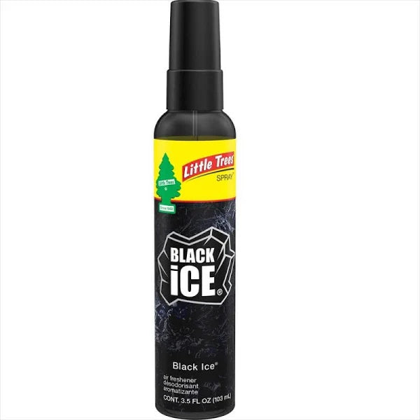 Aromatizante Para Autos Spray Black ice 1un 103ml Little trees