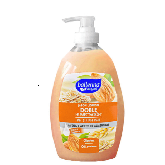 Jabón líquido Doble Humectacion PH5 350ML Ballerina
