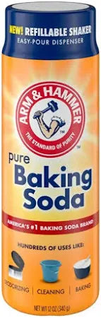 Bicarbonato De Sodio Baking Soda Shaker 340g Arm Hammer