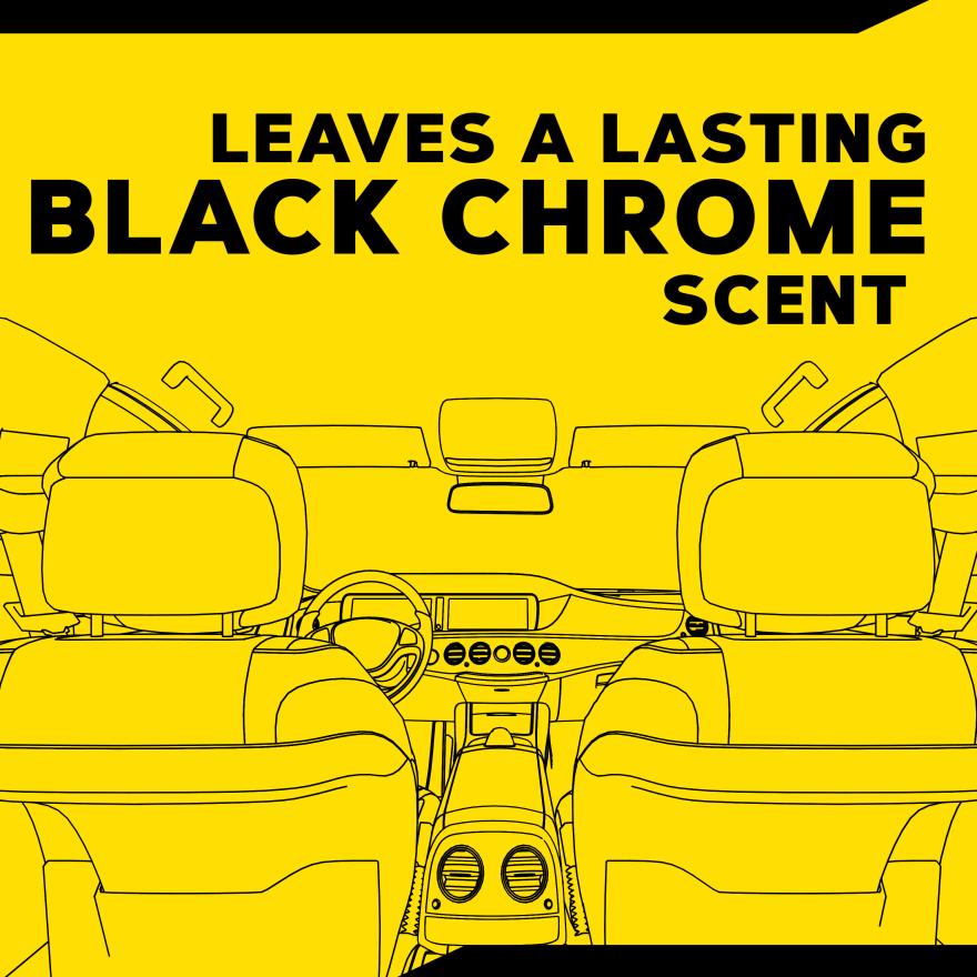 Aromatizante Para Autos Trigger Air Re Fresher Black Chrome 237ml (G250708) Meguiar’s