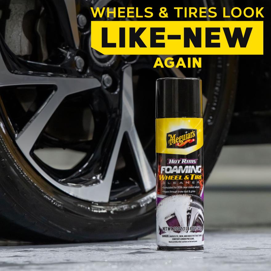 Limpiador De Llantas Hot Rims Foaming Tire Cleaner 567g (G250320) Meguiar’s
