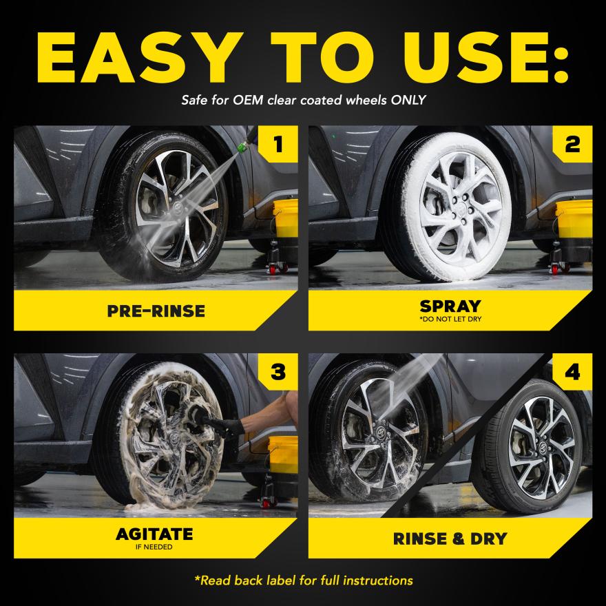 Limpiador De Llantas Hot Rims Foaming Tire Cleaner 567g (G250320) Meguiar’s