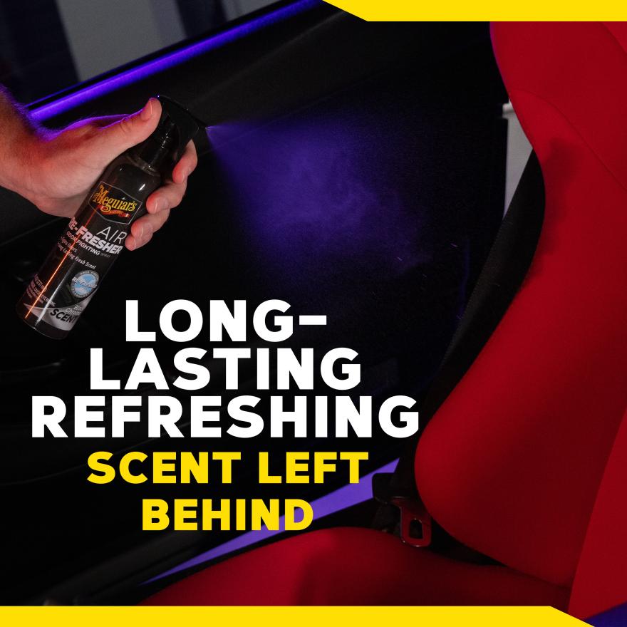 Aromatizante Para Autos Trigger Air Re Fresher Black Chrome 237ml (G250708) Meguiar’s