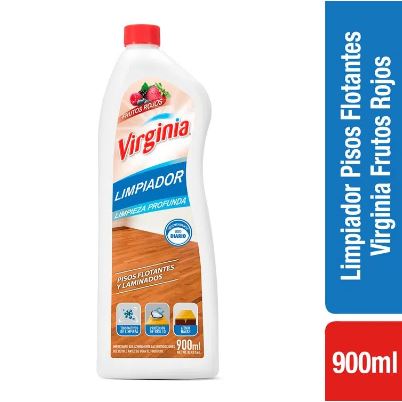Limpiador Pisos Flotantes Frutos Rojos 900cc Virginia