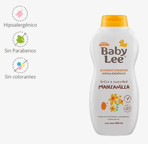 Acondicionador Manzanilla 400ml babylee