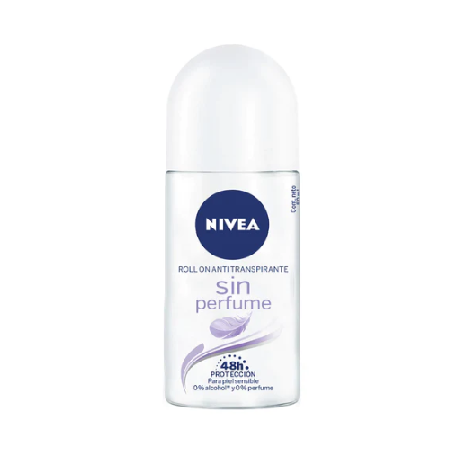 Desodorante Roll On Women Sin Perfume 48h 50ml Nive