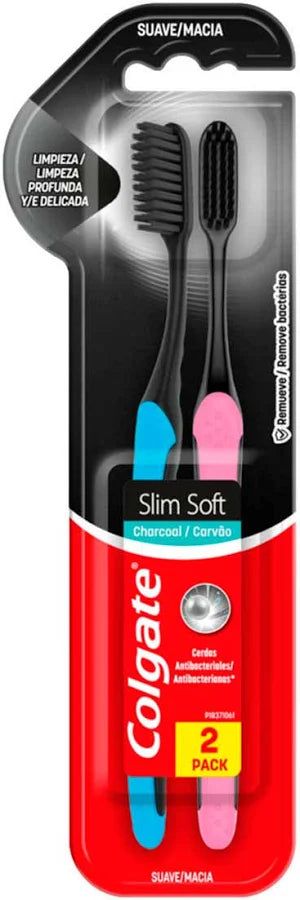Cepillo de Dientes Slim Soft Suave 2u Colgate