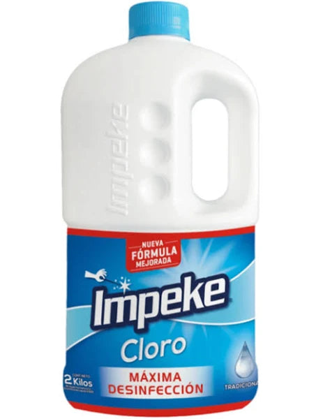 Cloro Liquido Concentrado 2L Impeke