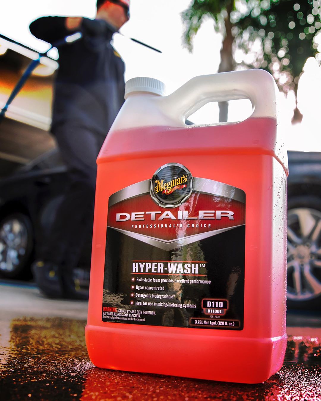 Shampoo Para Autos Hyper Wash 3.79L (D11001) Meguiar’s