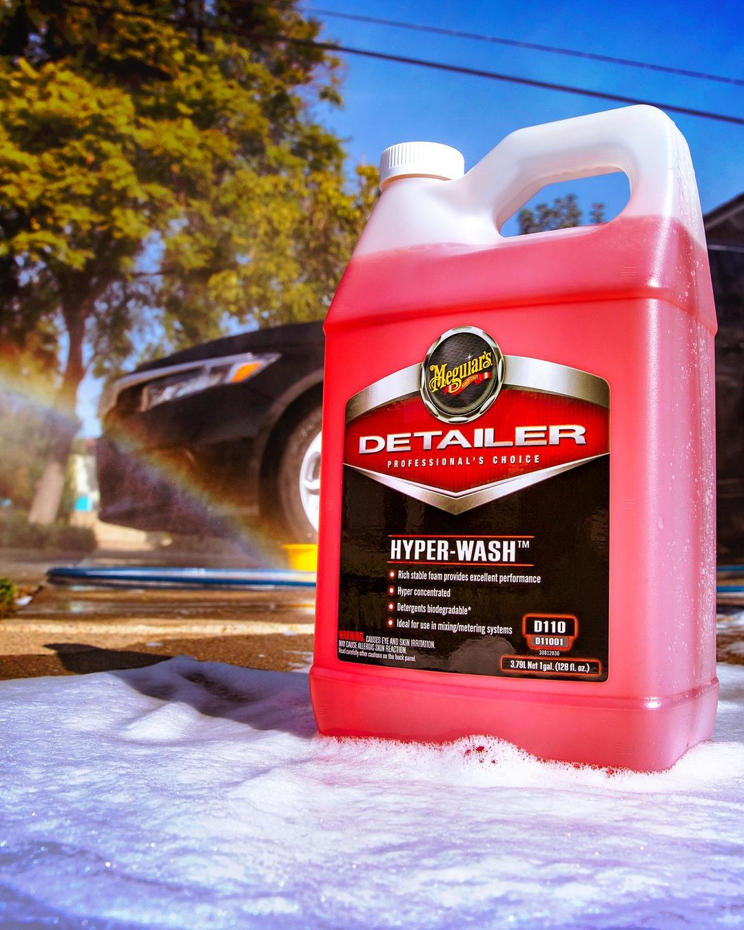 Shampoo Para Autos Hyper Wash 3.79L (D11001) Meguiar’s
