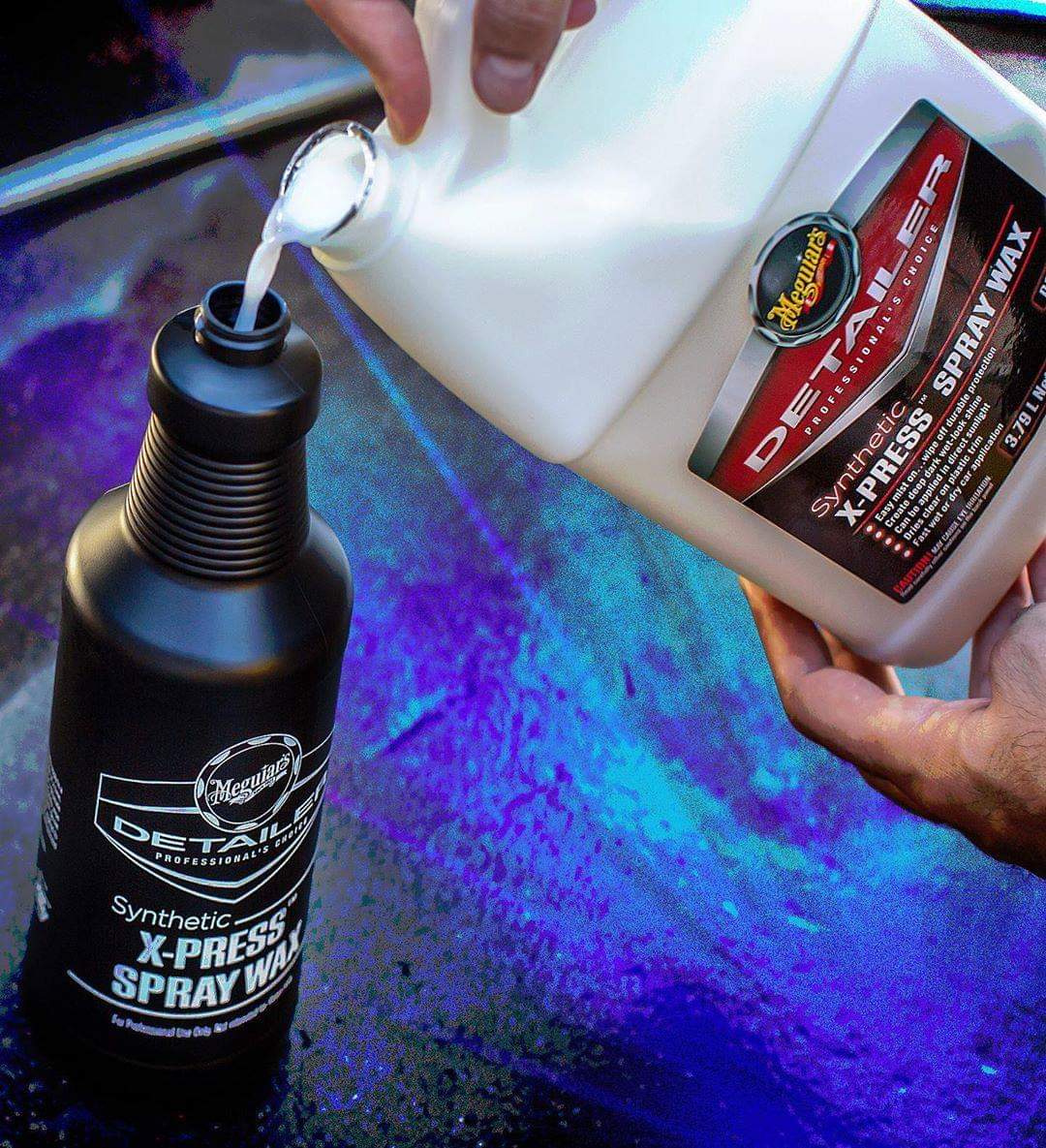 Cera Para Autos Synthetic X-Press Spray Wax 3.79L (D15601) Meguiar’s