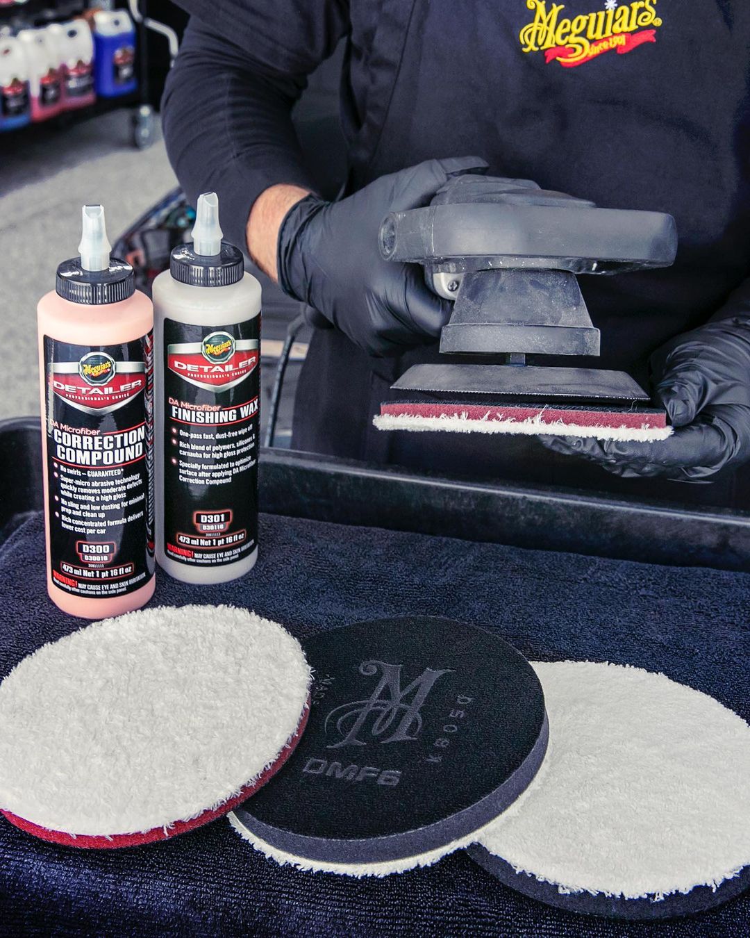 Bonete Microfibra Corte Cutting Disc 5 (DMC5) Meguiar’s