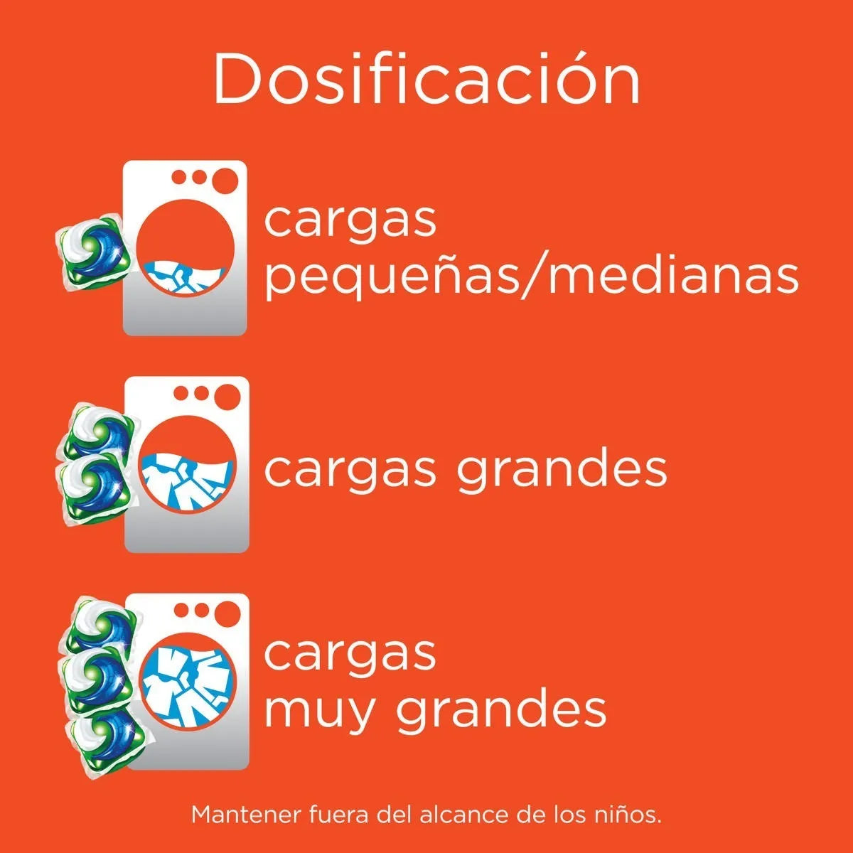 Detergente Capsulas Pods 81u 3 en 1 Tide