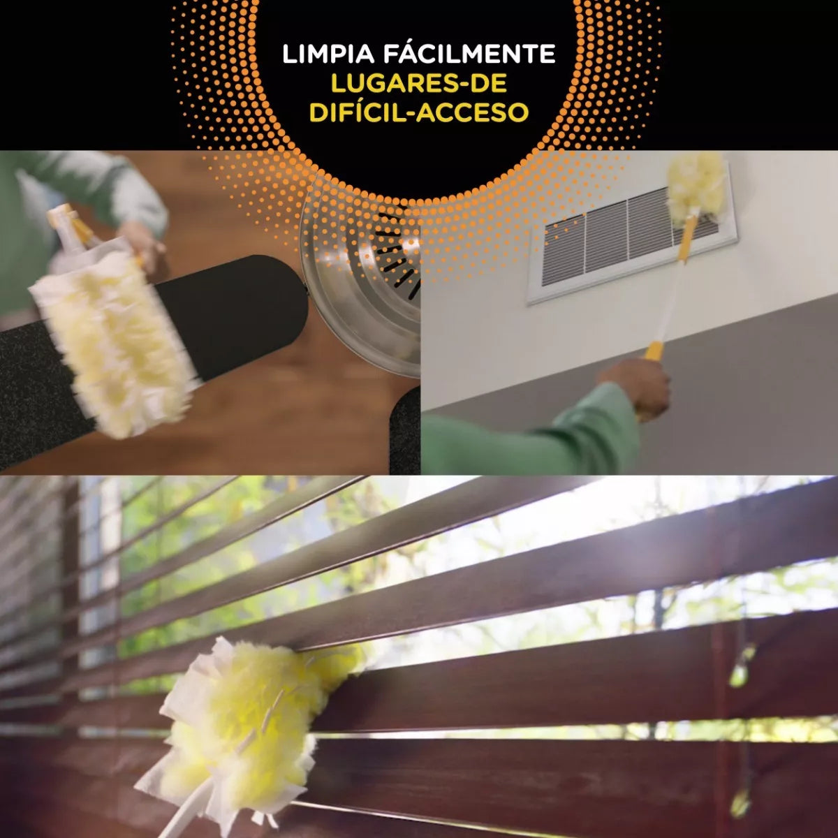 Repuestos Plumero Mango Retractil 3u Swiffer