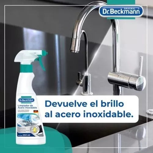 Limpiador Acero Inoxidable 250ml Dr.beckmann