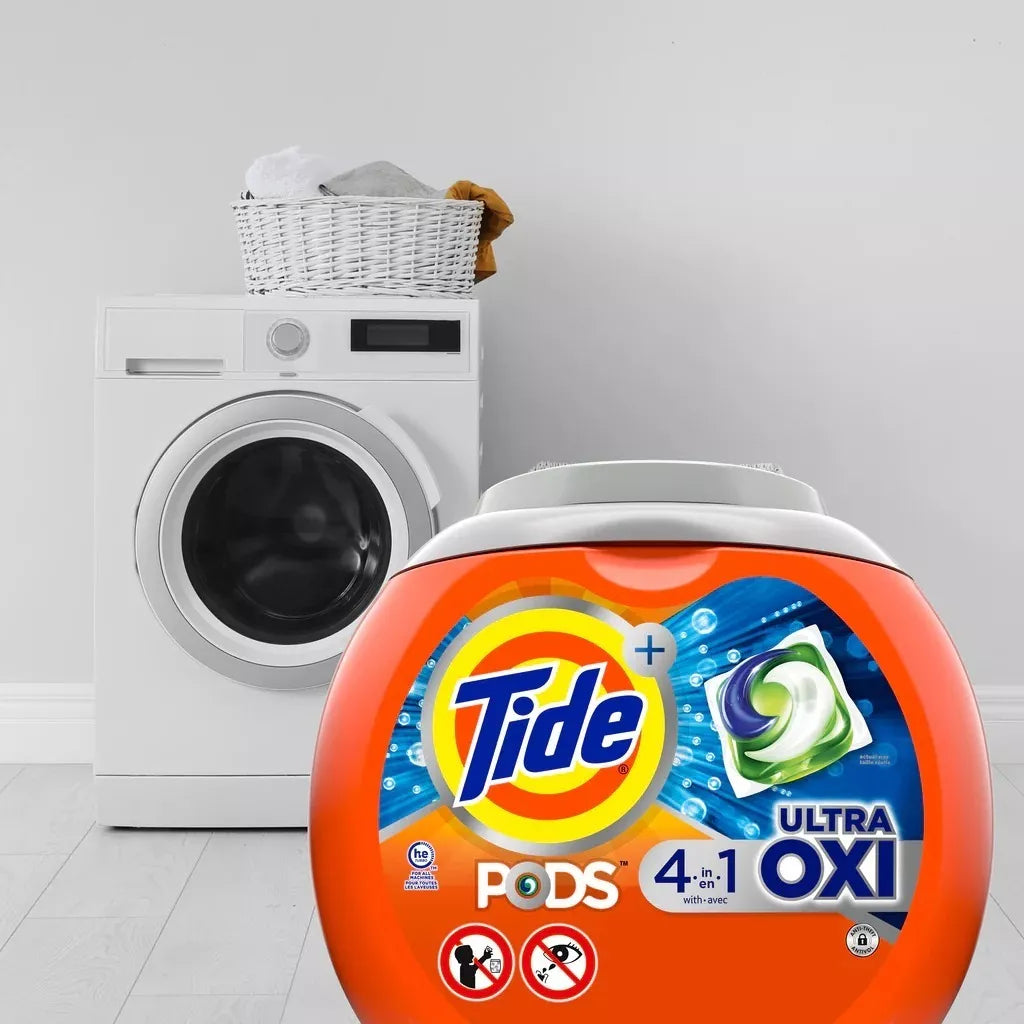 Detergente Cápsulas Tide Pods 43U 4 En 1 Ultra Oxi