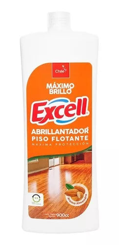 Abrillantador Piso Flotante Almendra 900cc Excell