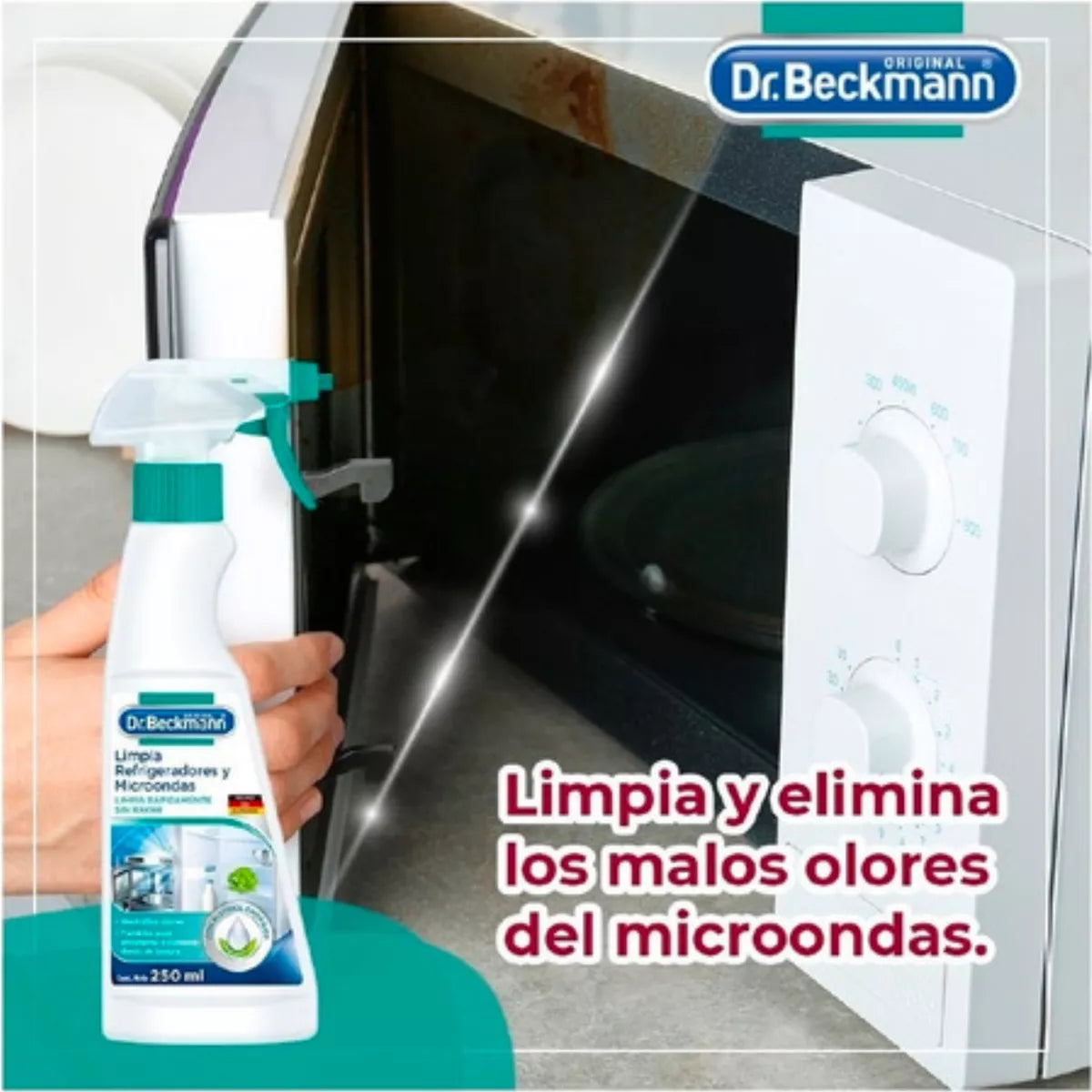 Limpia Refrigeradores Y Microondas 250ml Dr.Beckmann