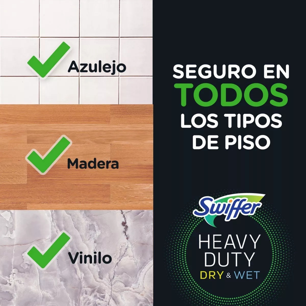 Kit Mopa Plana Starter + 10 Recargas Swiffer