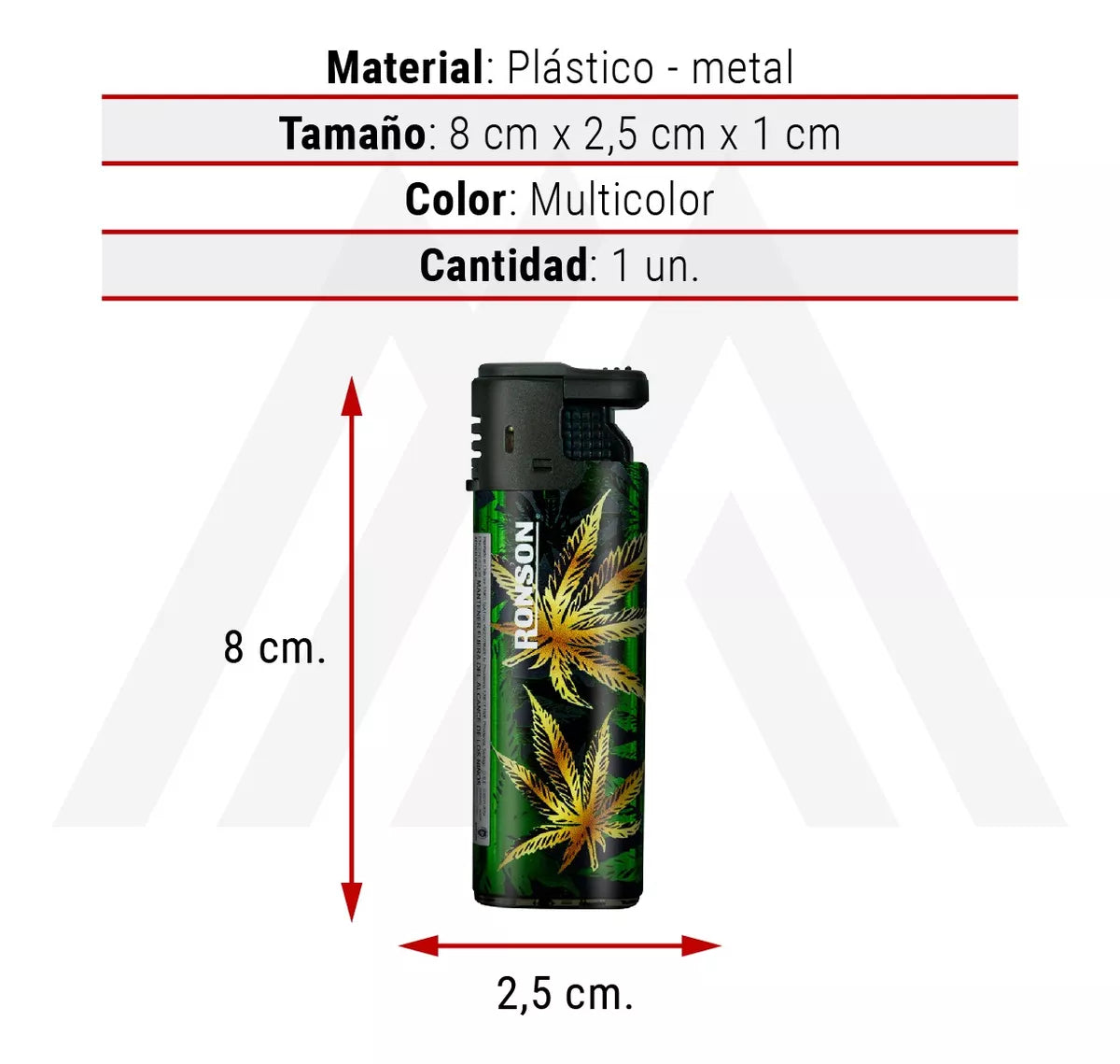 Encendedor Jet Flame 1un Ronson