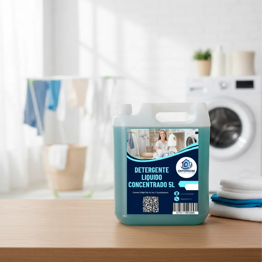 Detergente Liquido Concentrado 5L Vapohouse