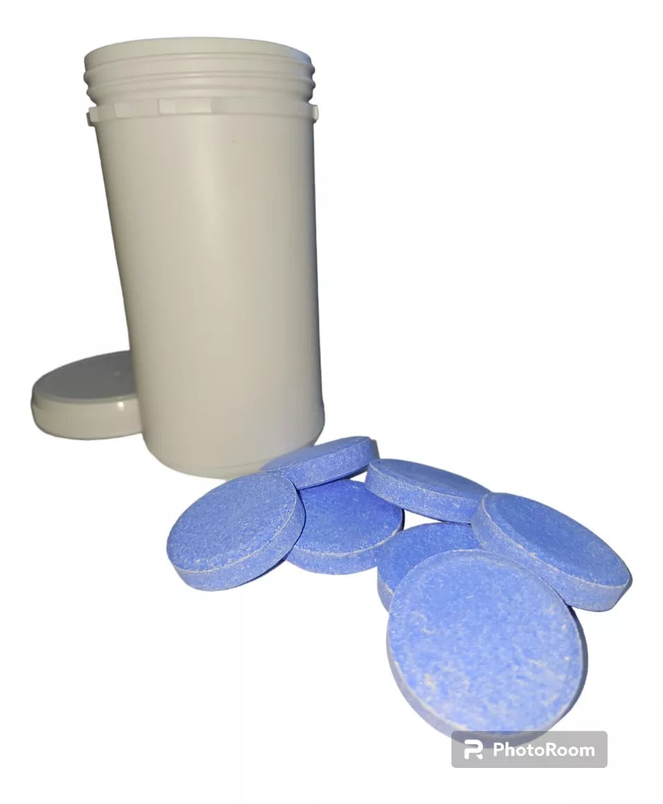 Pastillas De Cloro Para Inodoro Azul 40g 25u 1k Vapohouse
