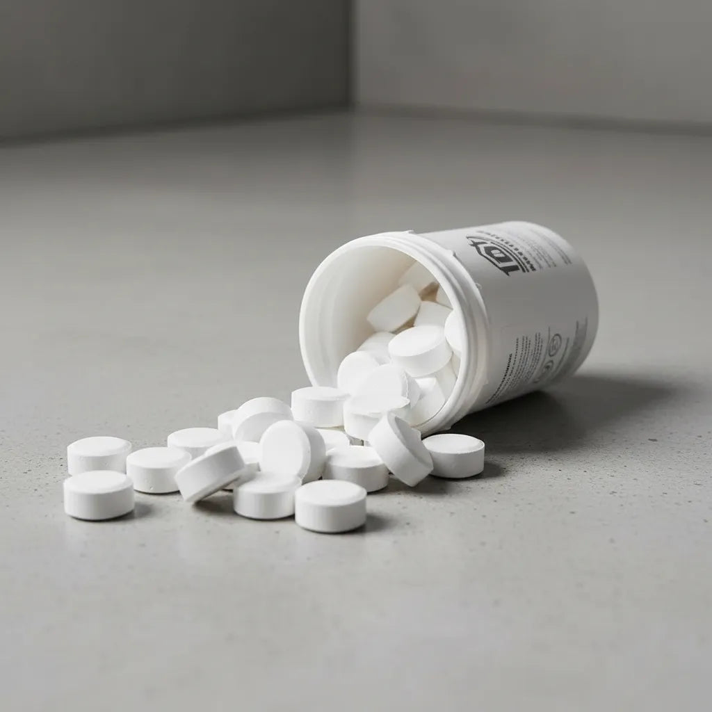 Caja 20u Pastillas De Cloro Para Inodoro Blanca 20gramos, 50unidades, total 1K Vapohouse