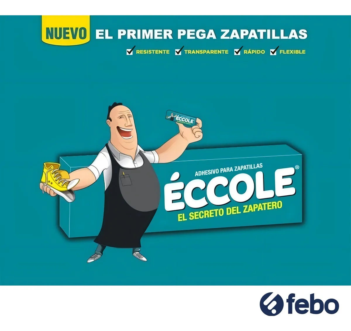 Adhesivo Para Zapatos Y Zapatillas 9gr 1Un Éccole