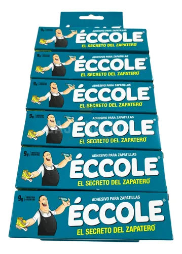 Pack 6u Adhesivo Para Zapatos Y Zapatillas 9gr 1Un Éccole
