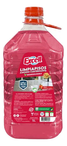 Limpiador Desinfectante Manzana Canela 5L Excell