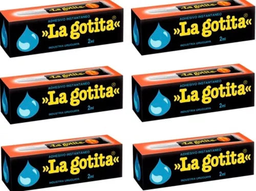 Adhesivo Instantaneo 2ml 1Un La Gotita