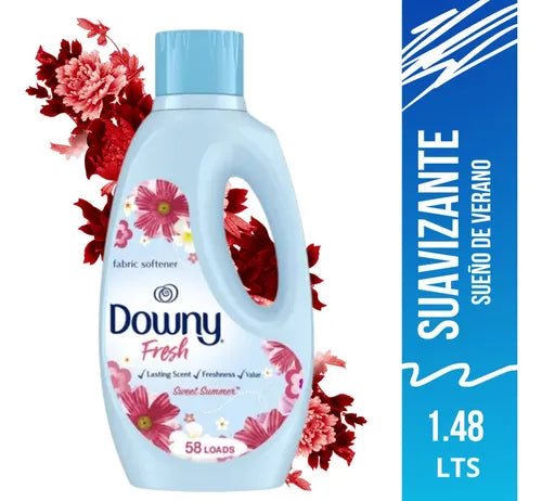Suavizante Downy Fresh Sweet Summer 1.48 Lt