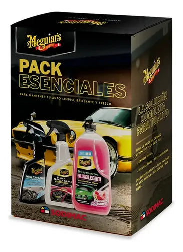 Pack Esenciales – Limpia, Protege, Restaura y Abrillanta Meguiar’s