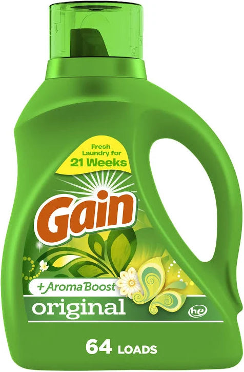 Detergente Liquido Concentrado lavanda Oxy 61ld 2,6lt Gain