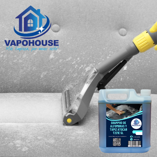 Shampoo De Alfombras y Tapiz Atocar T221E 5L Vapohouse