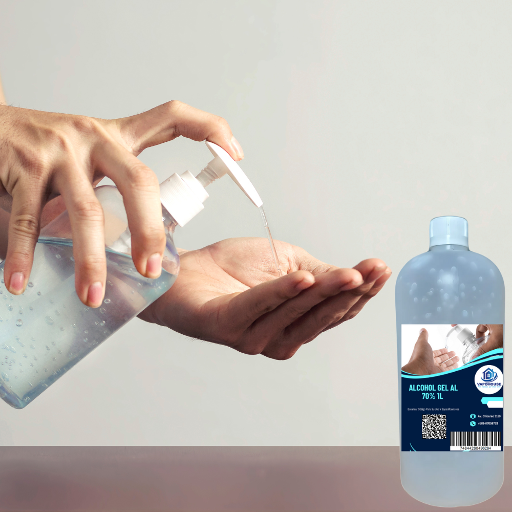 Alcohol Gel Al 70% 1L Vapohouse