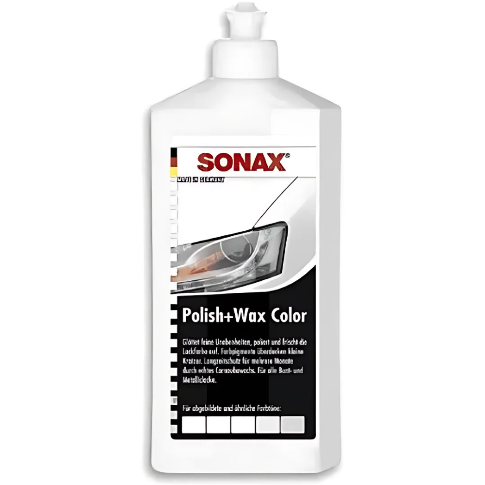 Cera Para Auto Con Pulimento Polish Wax Cera Blanco 500ml Sonax