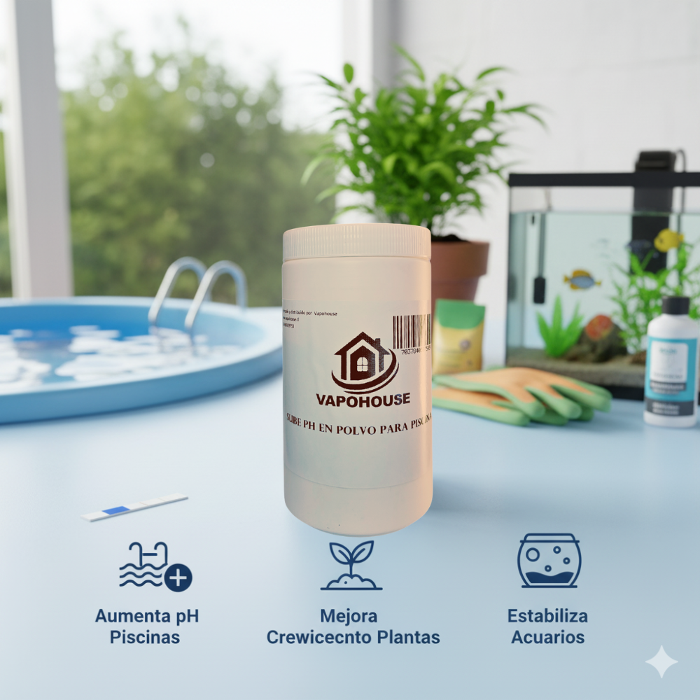 Sube PH En Polvo Para Piscina 1K Vapohouse