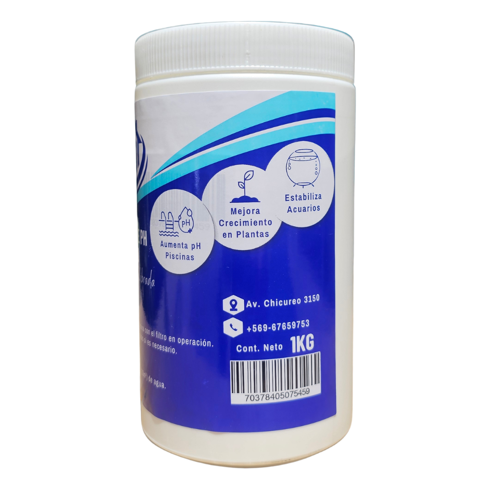 Sube PH En Polvo Para Piscina 1K Vapohouse