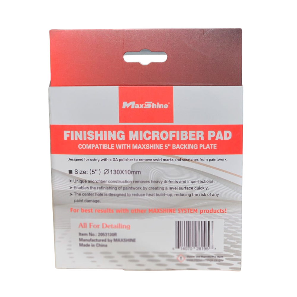 Bonete Microfibra Corte Finishing Disc 5 (2053130) MaxShine