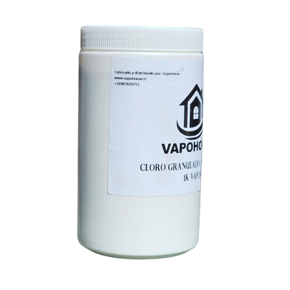 Cloro Granulado Para Piscina 60% 1k Vapohouse